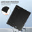 For iPad 10.2 (2021)  /  (2020)  /  (2019) Leather Bluetooth-compatible Keyboard Case Stand with Pen Holder - Black - 3