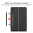 For Samsung Galaxy Tab S10 Ultra / S9 Ultra / S8 Ultra Leather Case + Touchpad Bluetooth-Compatible Keyboard (without Backlit) - 6