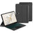 For Honor Pad 9 Leather Case + Bluetooth-compatible Keyboard with Backlight Trackpad - 1
