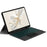 For Honor Pad 9 Leather Case + Bluetooth-compatible Keyboard with Backlight Trackpad - 3