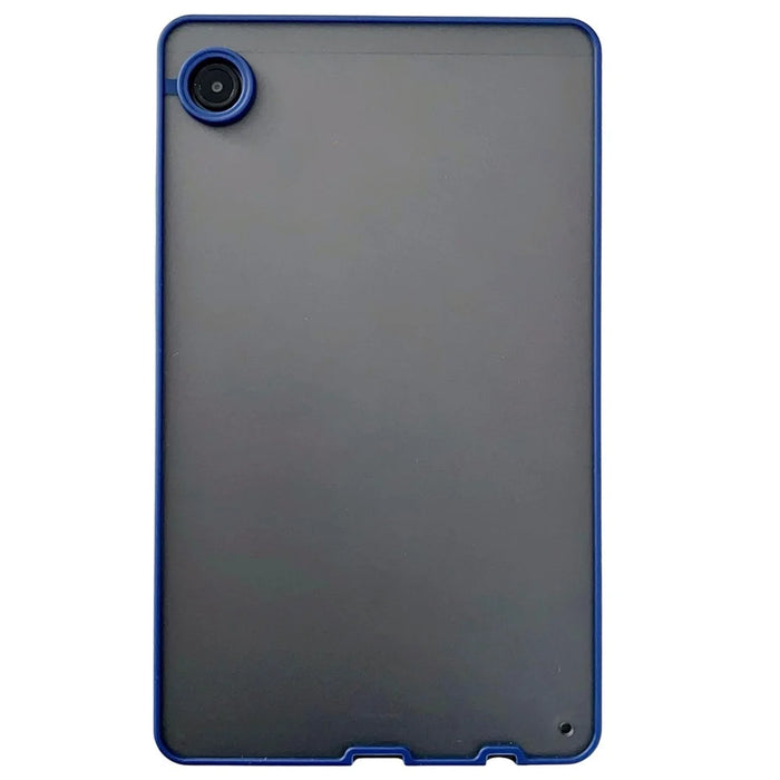 For Samsung Galaxy Tab A9 Case PC + TPU Anti-Scratch Tablet Cover Skin Touch Feeling - Blue - 1