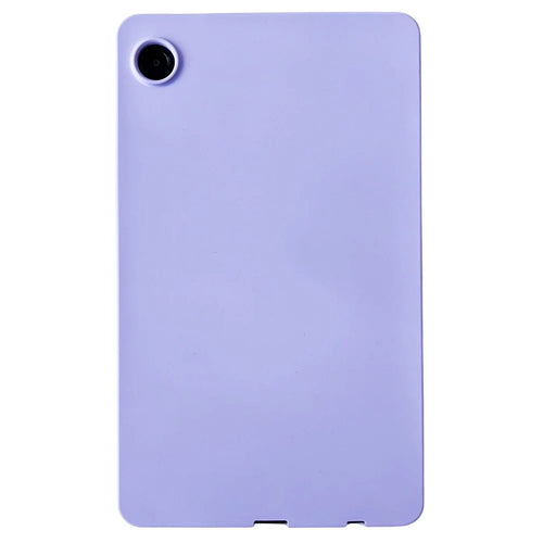 For Samsung Galaxy Tab A9 Case Rubberized TPU Tablet Cover Skin-friendly - Purple - 1