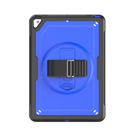 For iPad 10.2 (2019) / (2020) / (2021) / iPad Pro 10.5-inch (2017) / iPad Air 10.5 inch (2019) Case Hand Strap Tablet Cover - Dark Blue - 2