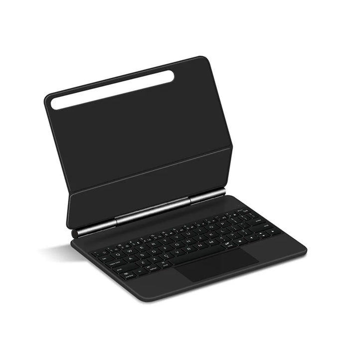 For Samsung Galaxy Tab S10 FE / S9 FE / S9 / S8 / S7 Magnetic Floating Bluetooth-Compatible Keyboard + Leather Tablet Case - 3