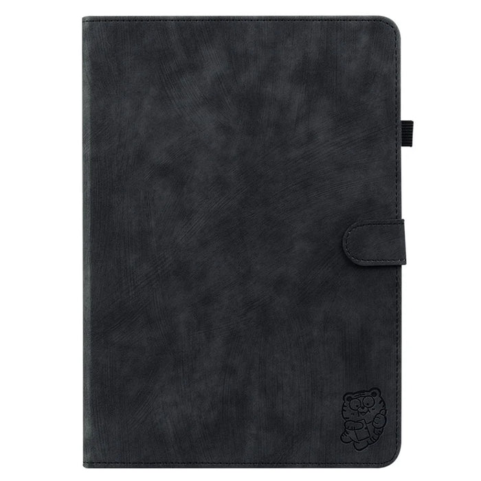 For Lenovo Tab M11 / Xiaoxin Pad 11 2024 Case Card Slots Leather Tablet Cover - Black - 7