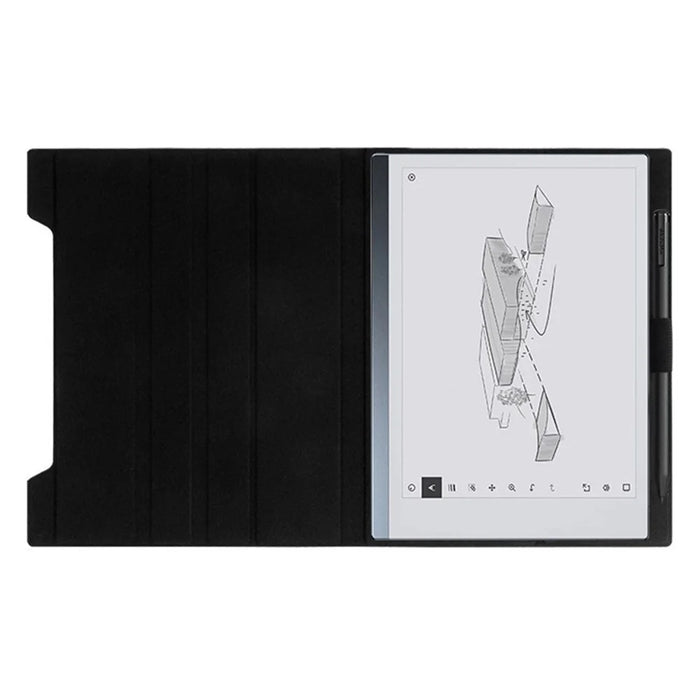 For Remarkable 2 E-Reader Case PU Leather+PC Anti-Scratch Stand Cover - 2