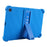 For Amazon Fire Max 11 Case Soft Silicone PC Kickstand Tablet Protective Cover - Dark Blue - 2