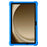 For Samsung Galaxy Tab A9+ Case PC Kickstand Anti-scratch Soft Silicone Tablet Cover - Dark Blue - 2
