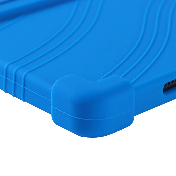 For Walmart Onn 10.4 inch Tablet Pro Silicone Case Kickstand Protective Cover - Dark Blue - 7
