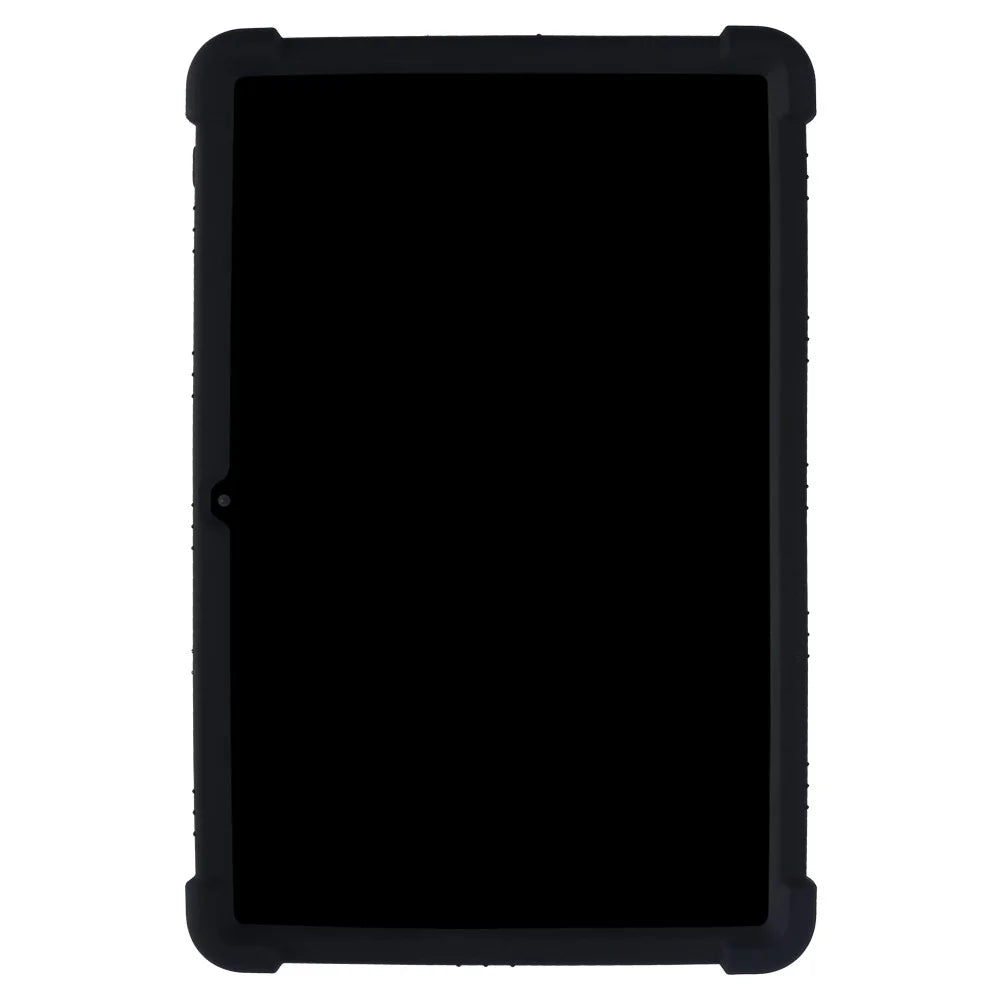 For Walmart Onn 10.1 inch (2022) Silicone Case Kickstand Anti-Scratch Tablet Cover - Black - 2