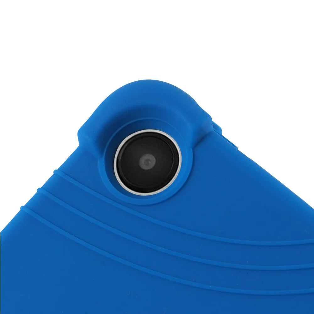 For Walmart Onn 11" Tablet Pro Silicone Case Kickstand Cover Corner Protection - Dark Blue - 7