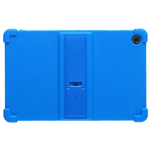 For Alldocube iPlay 50 / iPlay 50 Pro Silicone Case Shockproof Cover with Kickstand - Dark Blue - 1