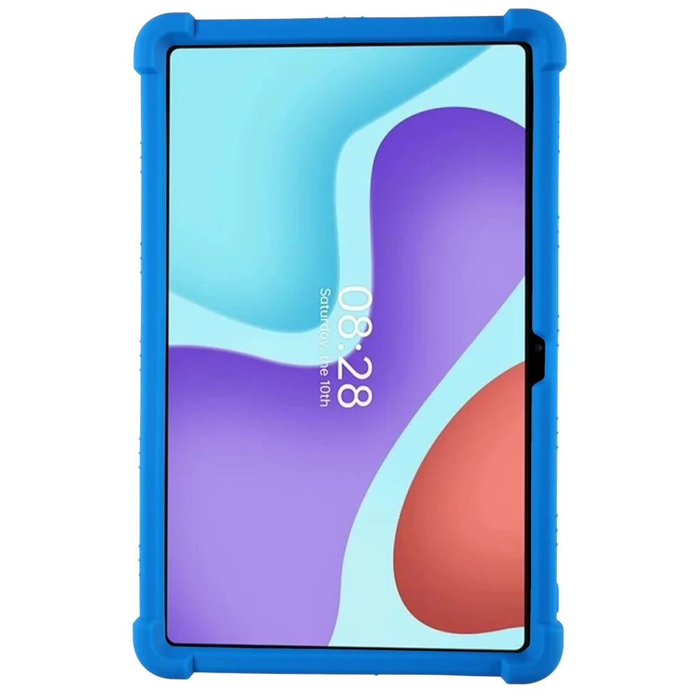 For Alldocube iPlay 50 / iPlay 50 Pro Silicone Case Shockproof Cover with Kickstand - Dark Blue - 2
