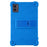 For Lenovo Legion Y700 (2023) Silicone Case Four Corners Protective Kickstand Cover - Dark Blue - 1