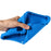 For Lenovo Legion Y700 (2023) Silicone Case Four Corners Protective Kickstand Cover - Dark Blue - 6