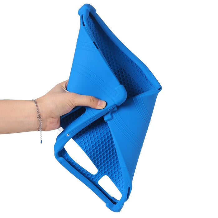 For Lenovo Xiaoxin Pad Pro 12.7 inch Tablet Case Kickstand Protective Cover - Dark Blue - 6