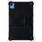 For Realme Pad X Tablet Case Shockproof Silicone Cover with Adjustable Kickstand - Black - 1