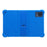 For Doogee T20 / T20S Kickstand Case Shock-Absorbing Silicone Tablet Cover - Dark Blue - 1