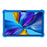 For Doogee T20 / T20S Kickstand Case Shock-Absorbing Silicone Tablet Cover - Dark Blue - 3