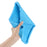 For Teclast P25T / P26T Silicone Case Kickstand Shockproof Protective Cover - Sky Blue - 5
