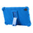 For Teclast P80T Silicone Tablet Case Multi-Viewing Kickstand Cover - Dark Blue - 4
