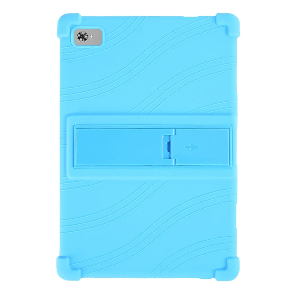 For Teclast M40 Plus (Single Camera) / P40HD (Single Camera) / M40S (Single Camera) Silicone Case Rugged Protective Cover  - Sky Blue - 1
