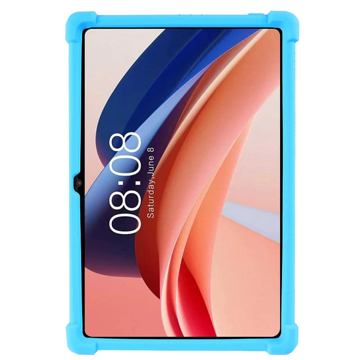 For Teclast M40 Plus (Single Camera) / P40HD (Single Camera) / M40S (Single Camera) Silicone Case Rugged Protective Cover  - Sky Blue - 2