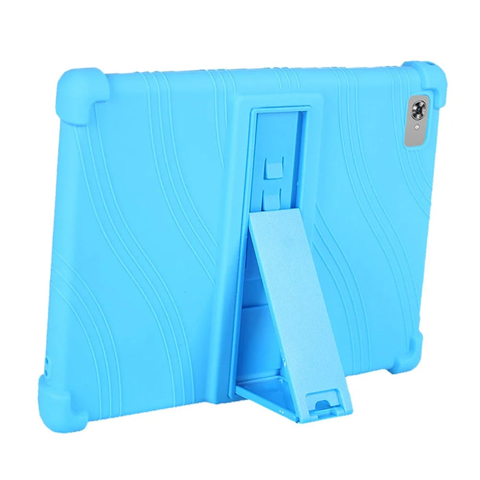 For Teclast M40 Plus (Single Camera) / P40HD (Single Camera) / M40S (Single Camera) Silicone Case Rugged Protective Cover  - Sky Blue - 3
