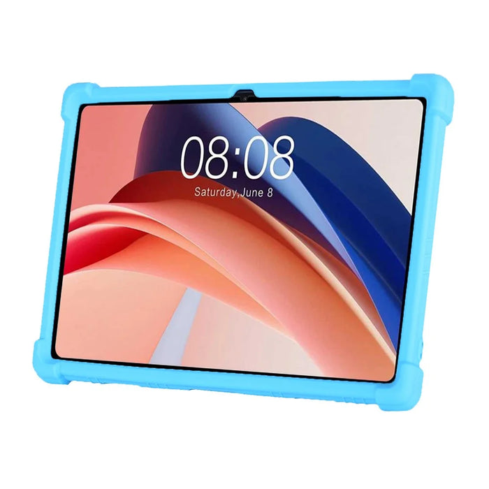 For Teclast M40 Plus (Single Camera) / P40HD (Single Camera) / M40S (Single Camera) Silicone Case Rugged Protective Cover  - Sky Blue - 4