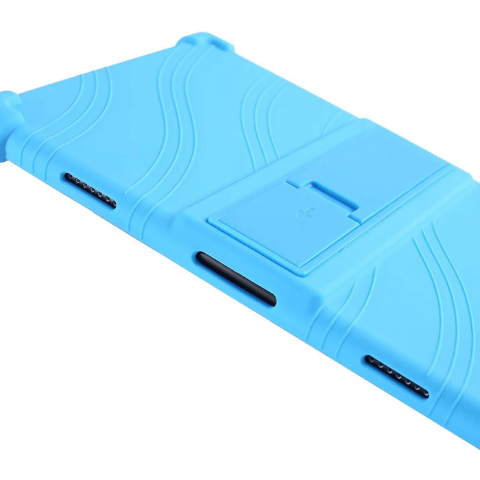 For Teclast M40 Plus (Single Camera) / P40HD (Single Camera) / M40S (Single Camera) Silicone Case Rugged Protective Cover  - Sky Blue - 6