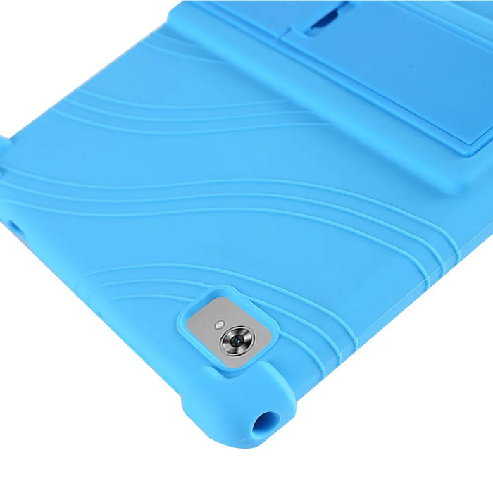 For Teclast M40 Plus (Single Camera) / P40HD (Single Camera) / M40S (Single Camera) Silicone Case Rugged Protective Cover  - Sky Blue - 7