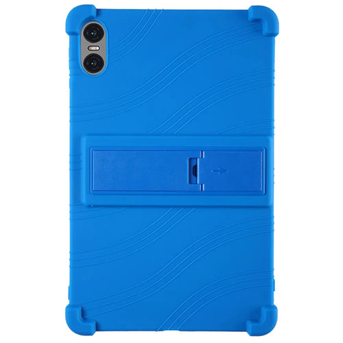 For Teclast T40 Air / T40HD Tablet Case Kickstand Silicone Protective Cover - Dark Blue - 1