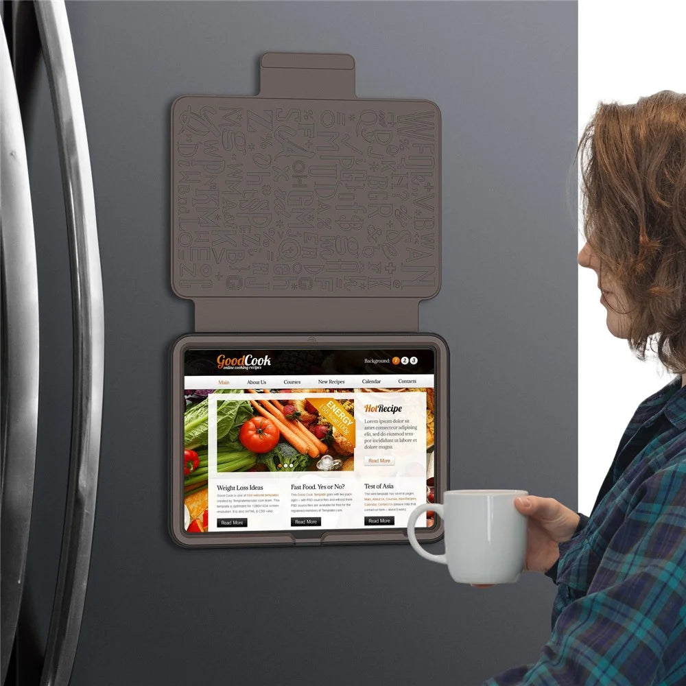 For iPad (2025) / 10.9 (2022) A2696 Case with Card Holder, 5-Level Adjustable Stand Pen Slot Tablet Flip Cover - Brown - 6