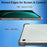 For Samsung Galaxy Tab S10 FE / Tab S10 Lite / S10 FE / S9 FE Case Clear TPU Tablet Cover + 2Pcs Tempered Glass Screen Protector - 6