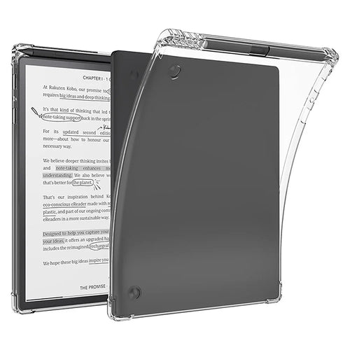 For Kobo Elipsa 2E e-Reader Case Four Corner Anti-drop TPU Cover with Pen Slot - 1