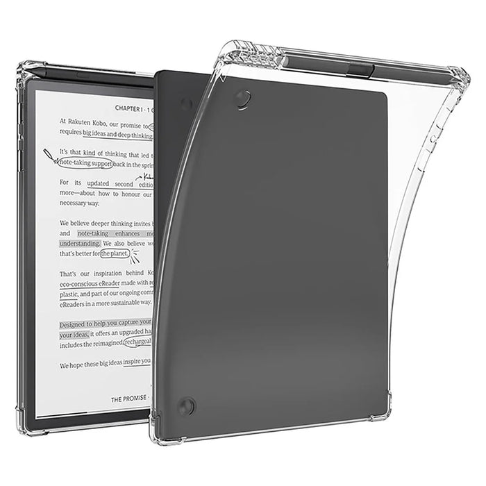 For Kobo Elipsa 2E e-Reader Case Four Corner Anti-drop TPU Cover with Pen Slot - 1