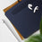 For iPad 9.7-inch (2018) / (2017) / iPad Pro 9.7 inch (2016) / iPad Air 2 Case Leather Auto Wake Sleep Tablet Cover - Navy Blue - 6