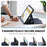 For Samsung Galaxy Tab A11+ / A9+ Case 5-Level Stand Pen Slot Tablet Cover - Navy Blue - 3