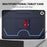 For Samsung Galaxy Tab A11+ / A9+ Case 5-Level Stand Pen Slot Tablet Cover - Navy Blue - 4