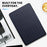 For Samsung Galaxy Tab A11+ / A9+ Case 5-Level Stand Pen Slot Tablet Cover - Navy Blue - 5