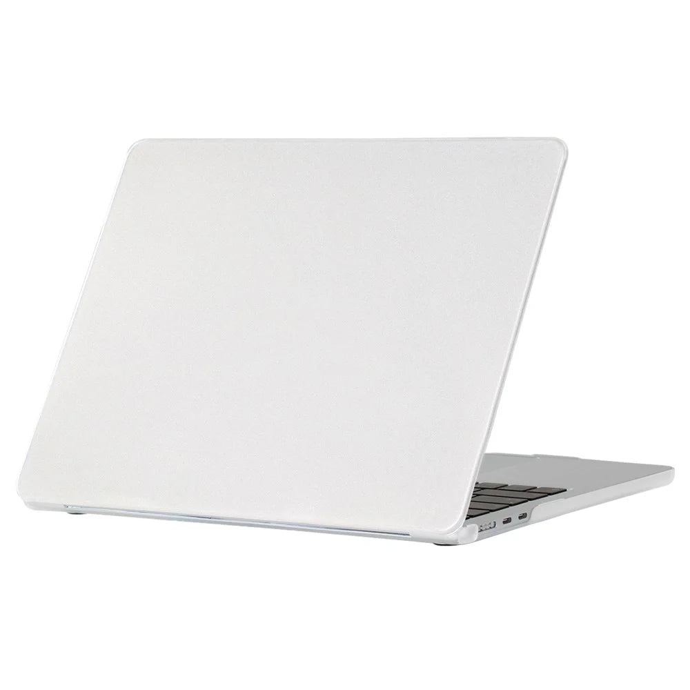 For MacBook Air 13 inch (2026) A3449 / (2025) A3240 / (2024) A3113 / (2022) A2681 Case Hard PC Drop-Resistant Laptop Protective Cover - Transparent - 3