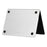 For Macbook Air 15 inch (2026) A3448 / (2025) A3241 / (2024) A311 / (2023) A2941 Case Hard PC Drop Protection Notebook Cover - Transparent - 4