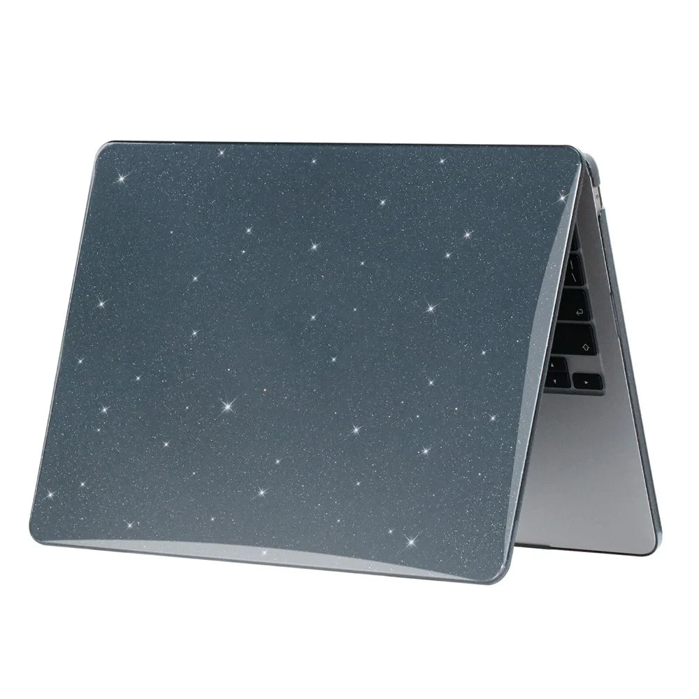 For MacBook Air 13 inch with Retina Display (2020) M1 A2337 A2179 / Air 13 inch (2018-2019) A1932 Laptop Case PC Cover - Black - 4