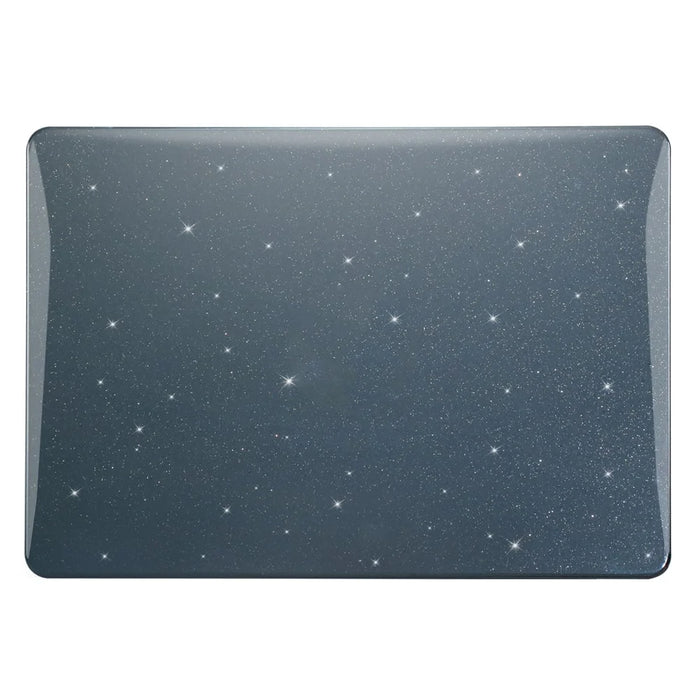 For Macbook Air 15 inch (2026) A3448 / (2025) A3241 / (2024) A311 / (2023) A2941 Laptop Case Plastic Starry Sky Notebook Shell - Black - 3