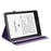 For Amazon Kindle Paperwhite (2024) / Kindle Colorsoft Case PU Leather Stand Tree Deer Imprinted Cover - Purple - 2