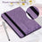 For Amazon Kindle Paperwhite (2024) / Kindle Colorsoft Case PU Leather Stand Tree Deer Imprinted Cover - Purple - 6