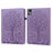 For Lenovo Tab M11 / Xiaoxin Pad 11 2024 Leather Case Tree Deer Pattern Stand Tablet Cover - Purple - 1
