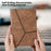For Lenovo Tab M11 / Xiaoxin Pad 11 2024 Case PU Leather Card Holder Protective Stand Cover - Brown - 5