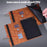 For Amazon Kindle Paperwhite (2024) / Kindle Colorsoft Case PU Leather E-Reader Cover with Card Slots Stand - Brown - 4