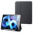 X-LEVEL For iPad Air (2020) / (2022) Case PU Leather+TPU Tablet Cover with Tri-Fold Stand - Black - 1
